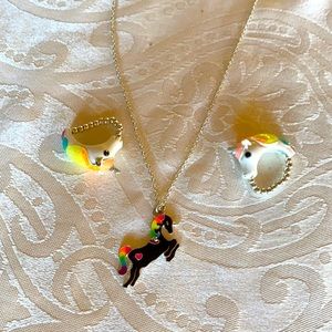 Necklace and ring set